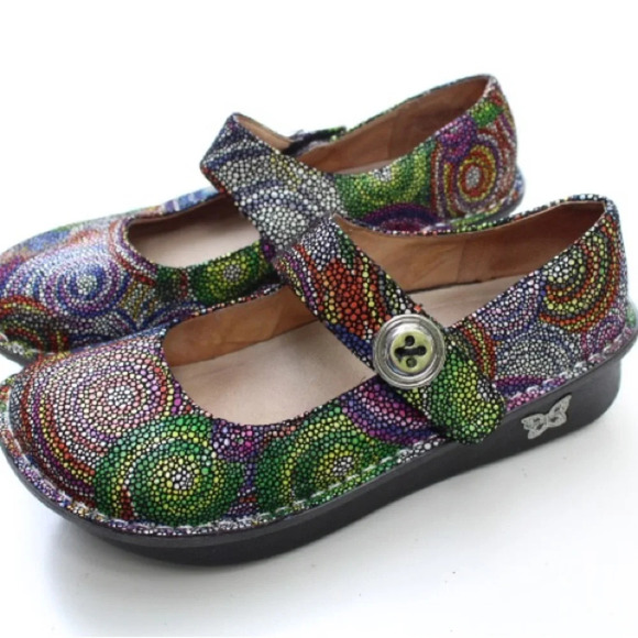 Alegria Paloma Bullseye Mary Janes - Picture 12 of 13